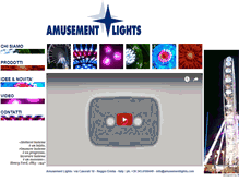 Tablet Screenshot of amusementlights.com